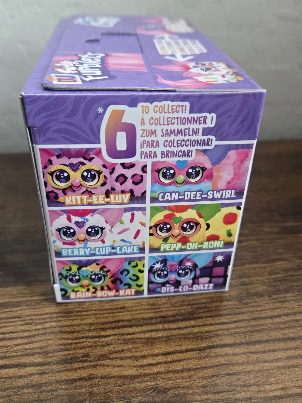 Furby Furblets DJ Berry-Cup-Cake Mini Interactive Plush Toy NIB